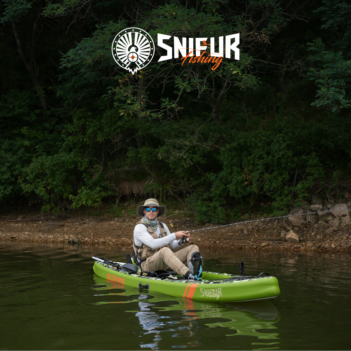 Malolo Pro Inflatable Fishing Kayak – Double Layer Design