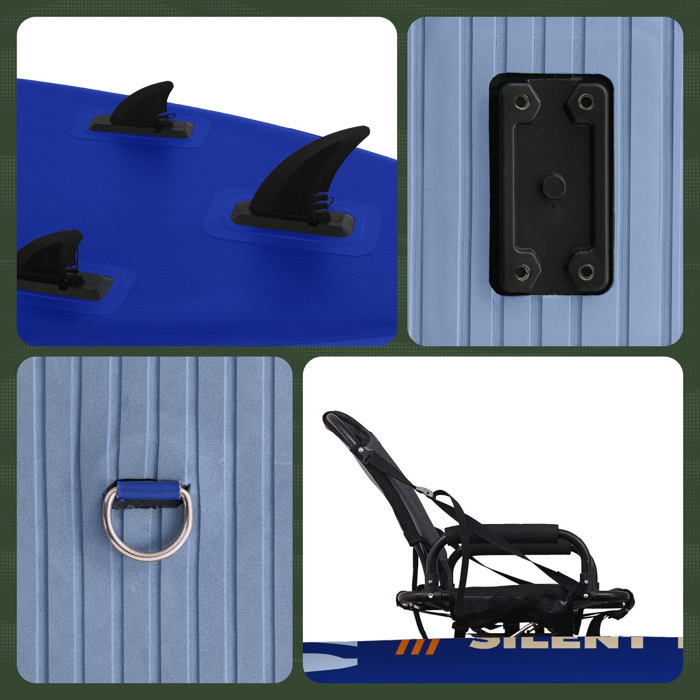 FloatMax Extra-Buoyant Inflatable Fishing Kayak