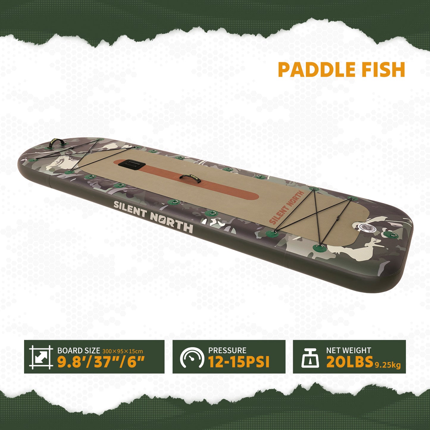 PaddleFish Fishing Stand-Up Paddle Board