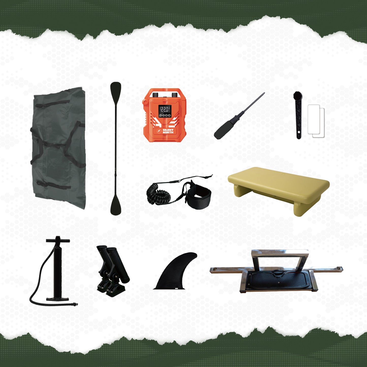 CampCast Ultra Inflatable Camping & Fishing Boat - Lightweight, Stable & Multi-functional