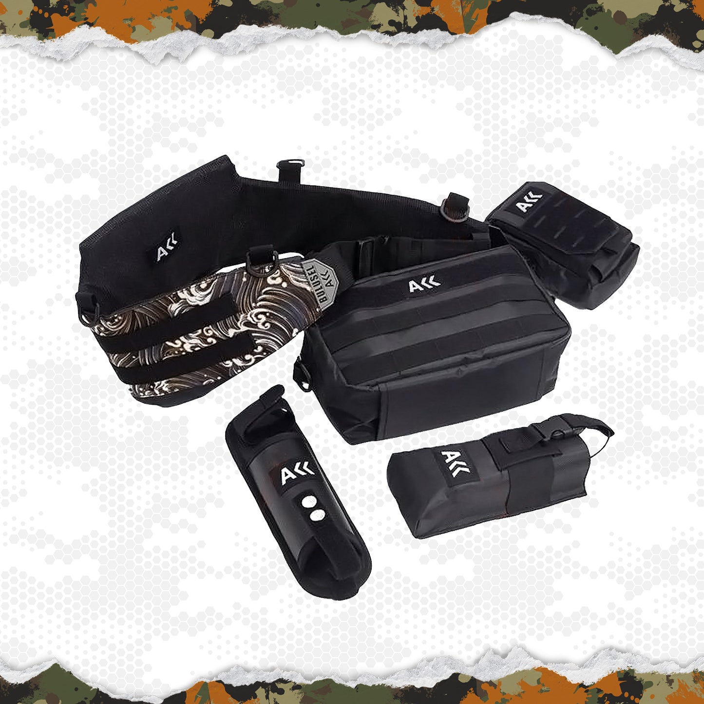 Waterproof Multi-Purpose Lure Fishing Waist Bag