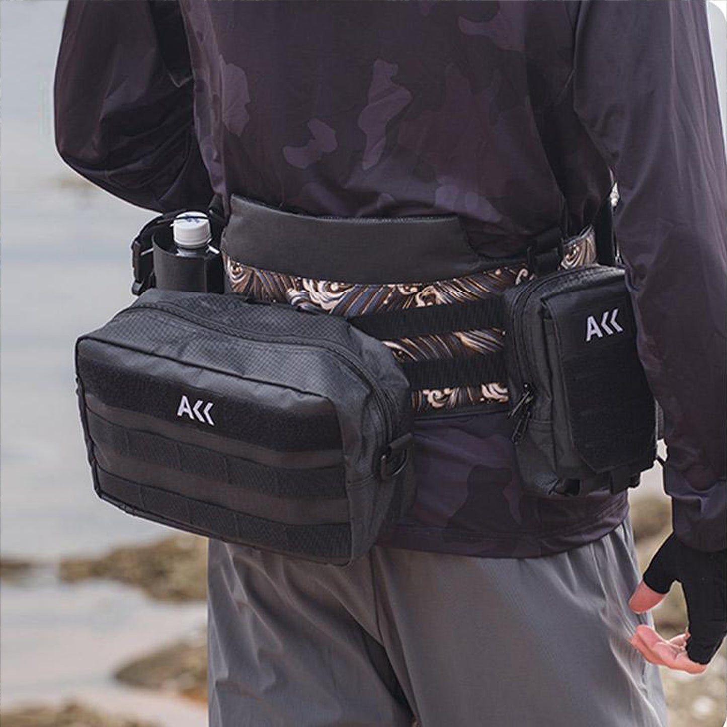 Waterproof Multi-Purpose Lure Fishing Waist Bag