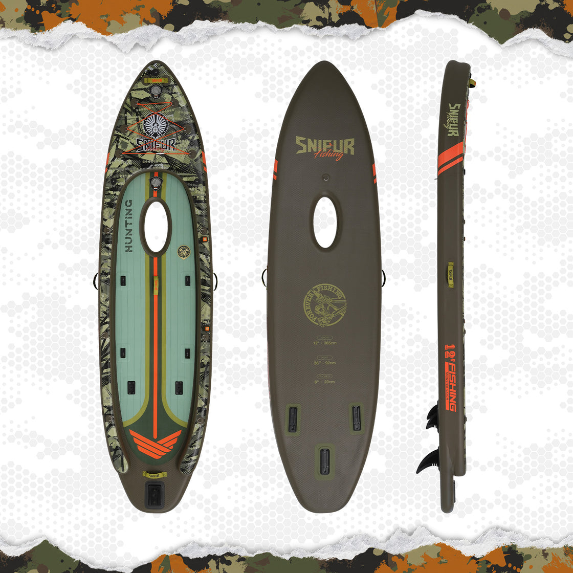 Malolo Pro Inflatable Fishing Kayak – Double Layer Design