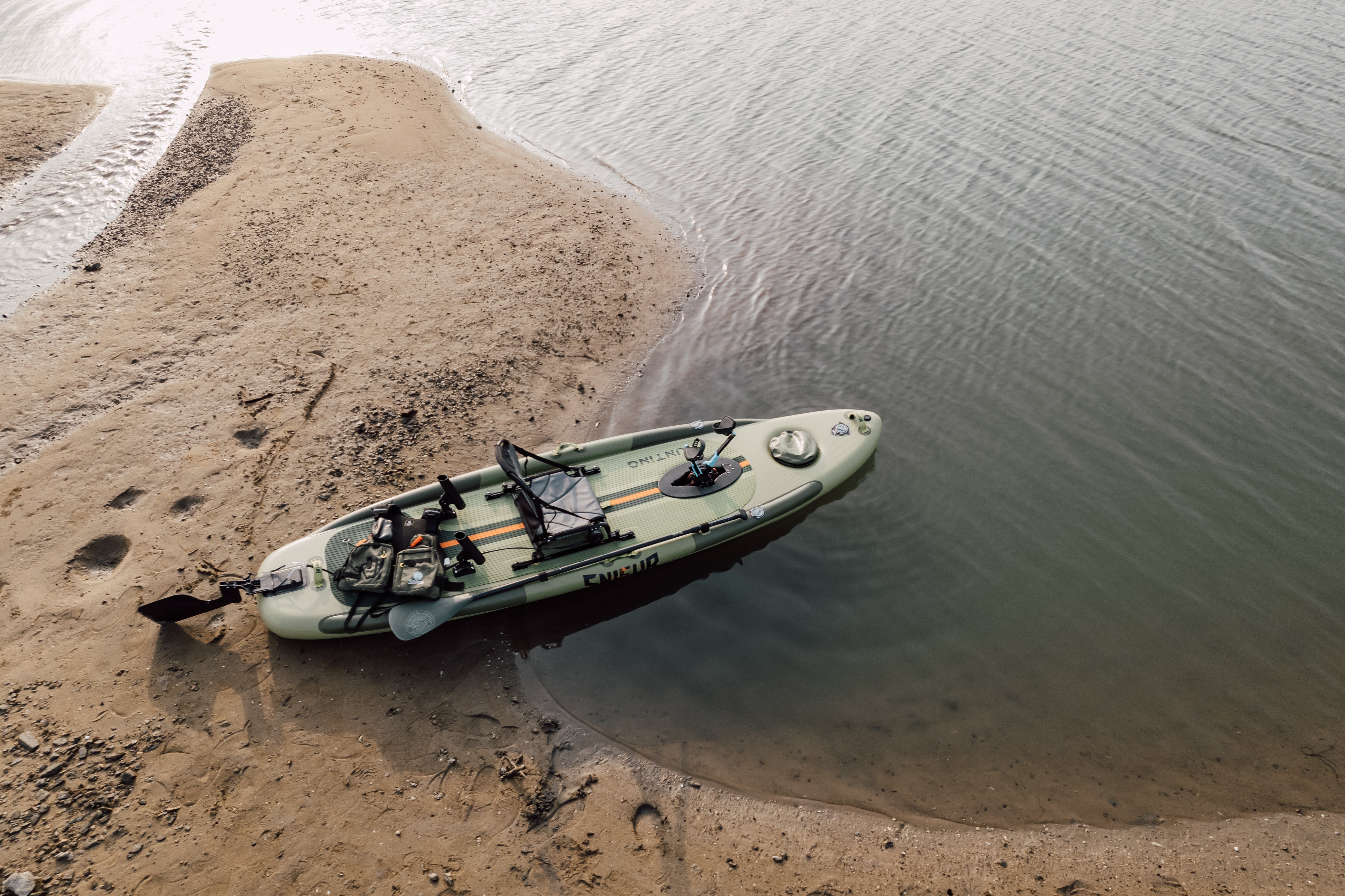 inflatable fishing kayak with pedals Trevally Inflatable Pedal Drive Fishing SUP-Kayak Hybrid – Silent North