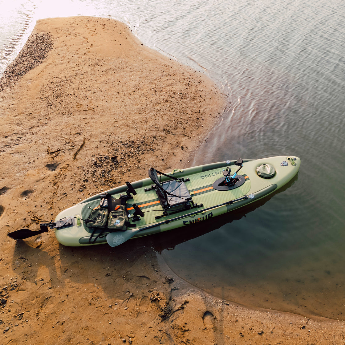 Trevally Inflatable Pedal Drive Fishing SUP-Kayak Hybrid