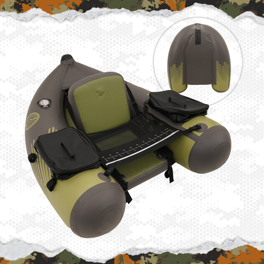 Snifur Steelhead Inflatable Fishing Float Tube