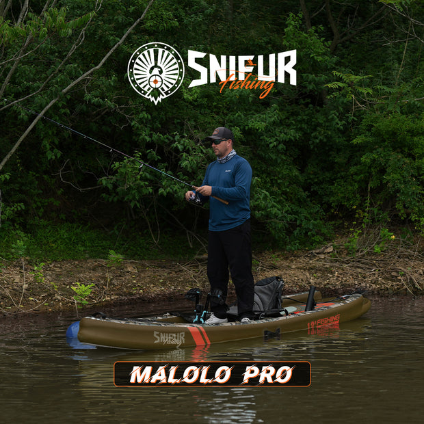 Malolo Pro Inflatable Fishing Kayak – Double Layer Design