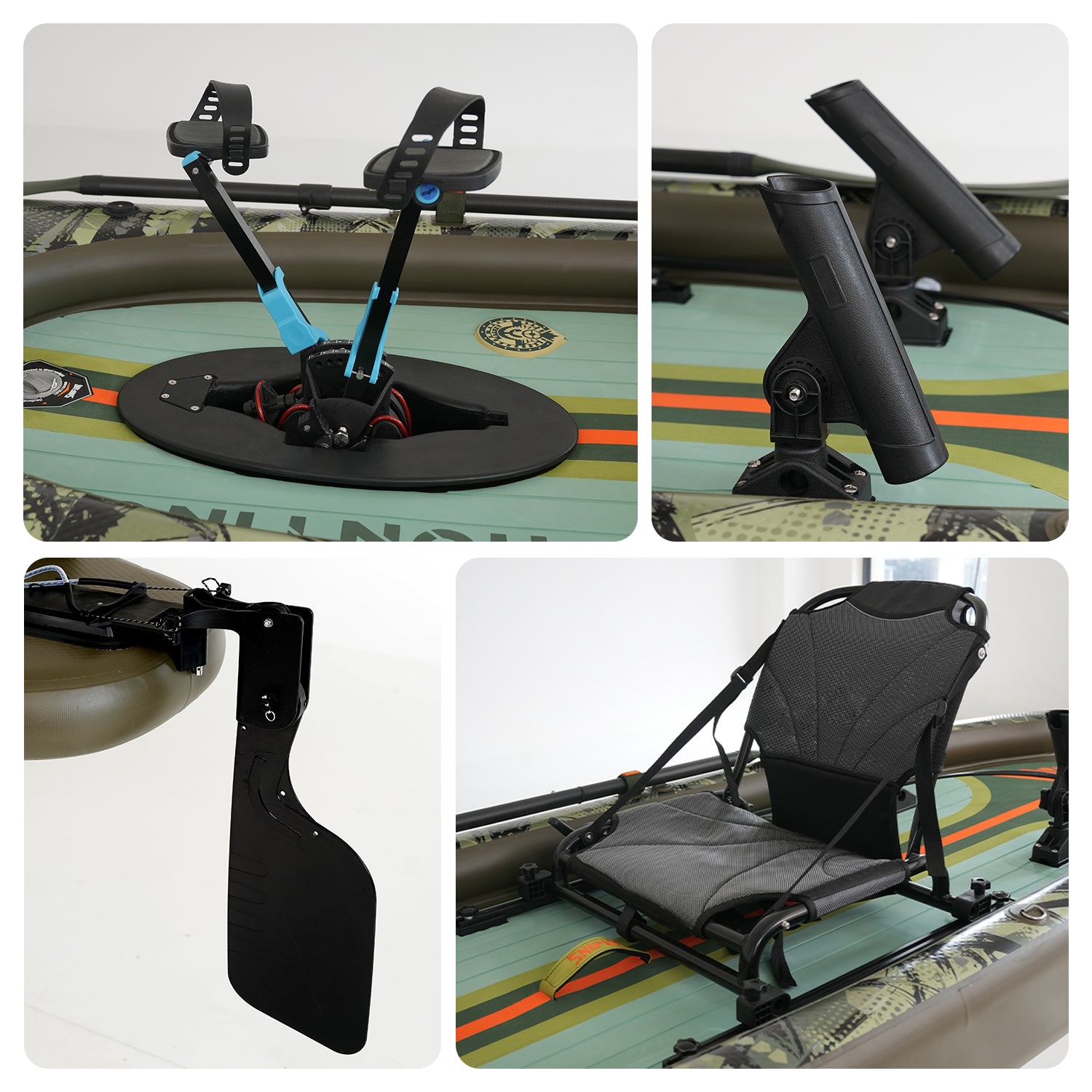 Malolo Pro Inflatable Fishing Kayak – Double Layer Design