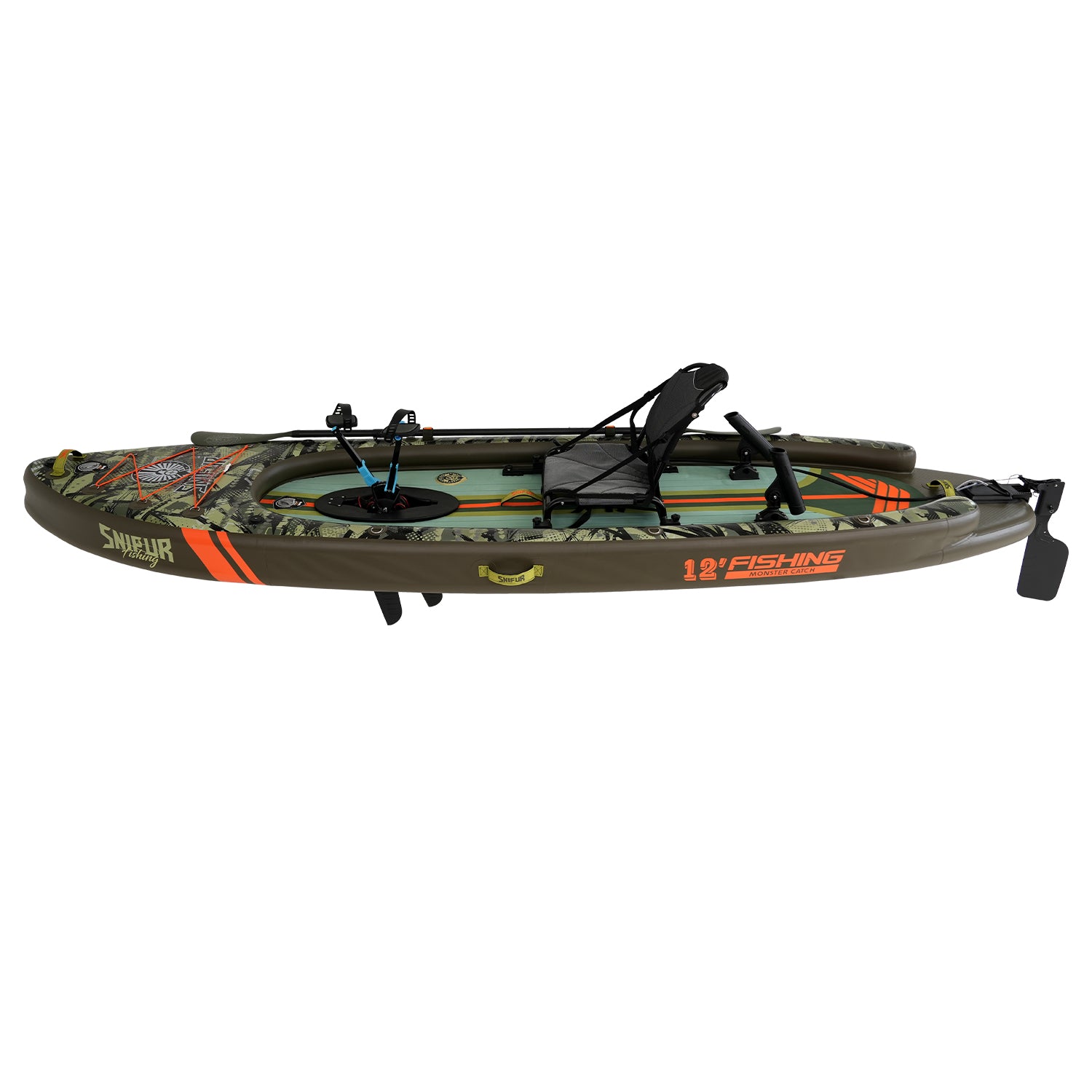 Malolo Pro Inflatable Fishing Kayak – Double Layer Design