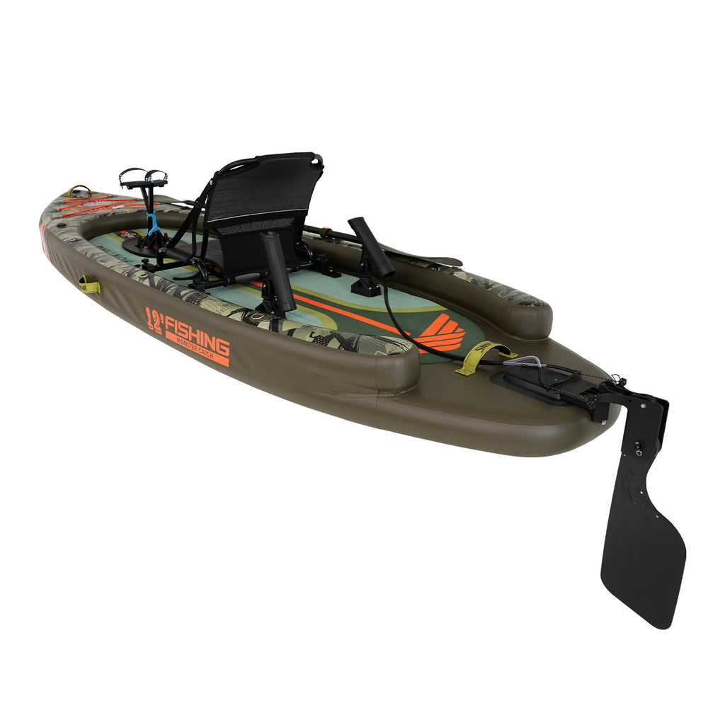 Malolo Pro Inflatable Fishing Kayak – Double Layer Design – Silent North