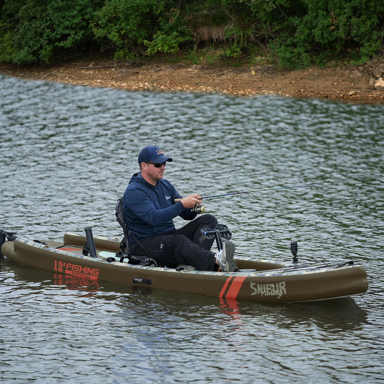 Malolo Pro Inflatable Fishing Kayak – Double Layer Design