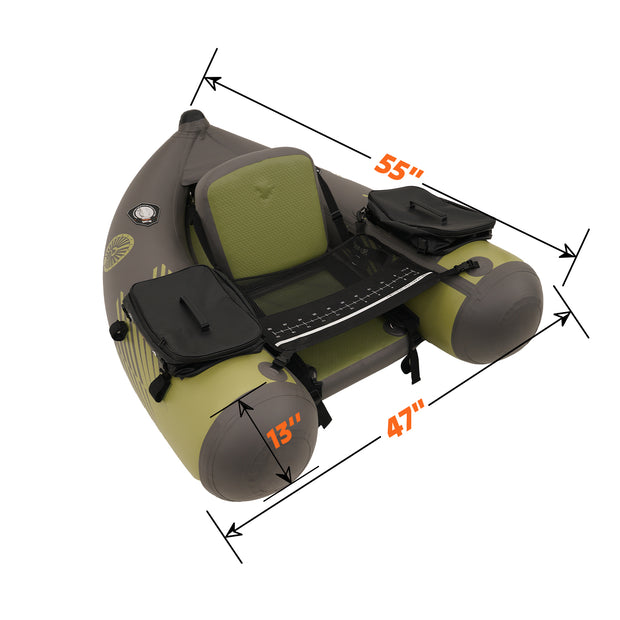 Snifur Steelhead Inflatable Fishing Float Tube