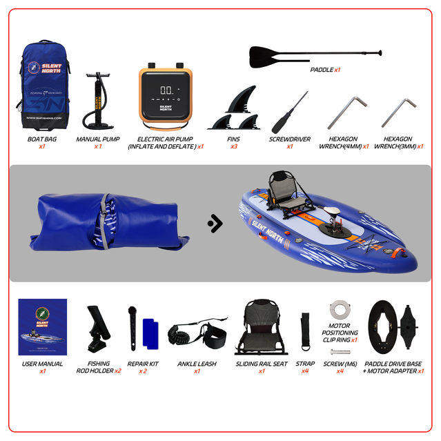 DualCast Plus Extra-Buoyant Inflatable Fishing Kayak