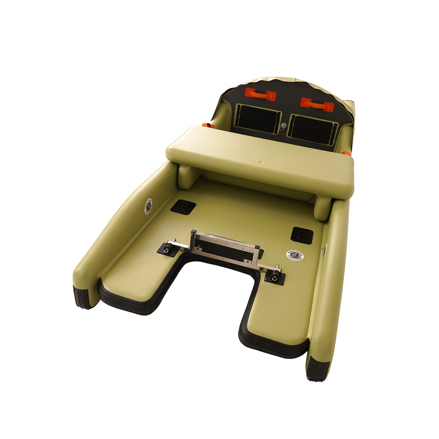 CampCast Ultra Inflatable Fishing Boat | Durable & Compatible with Gasoline and Electric Motors