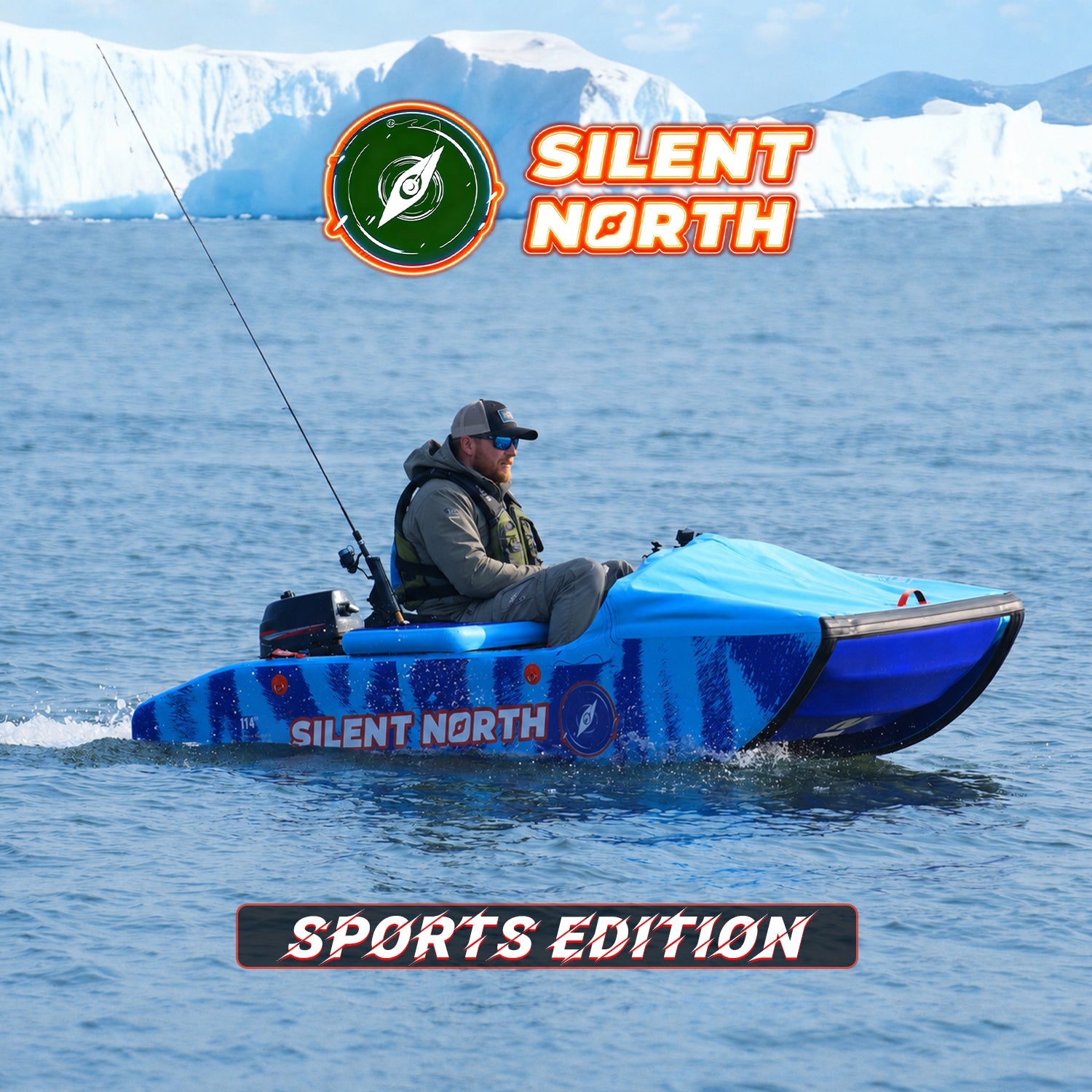 CampCast Ultra Inflatable Fishing Boat Sports Edition