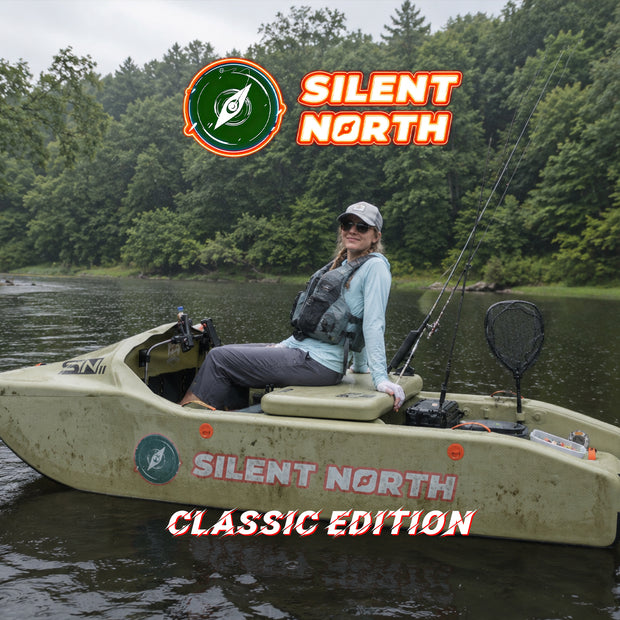 CampCast Ultra Inflatable Fishing Boat Classic Edition