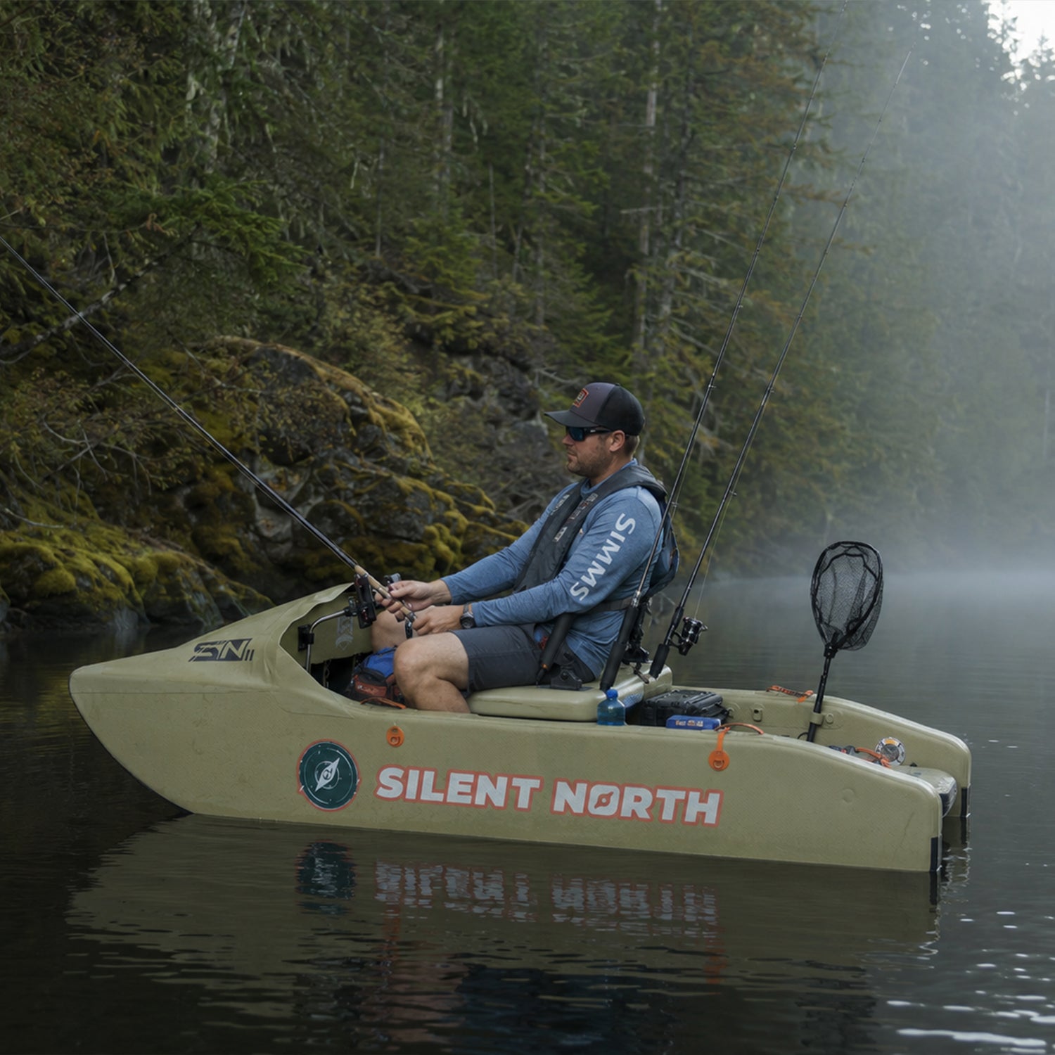 CampCast Ultra Inflatable Fishing Boat Classic Edition