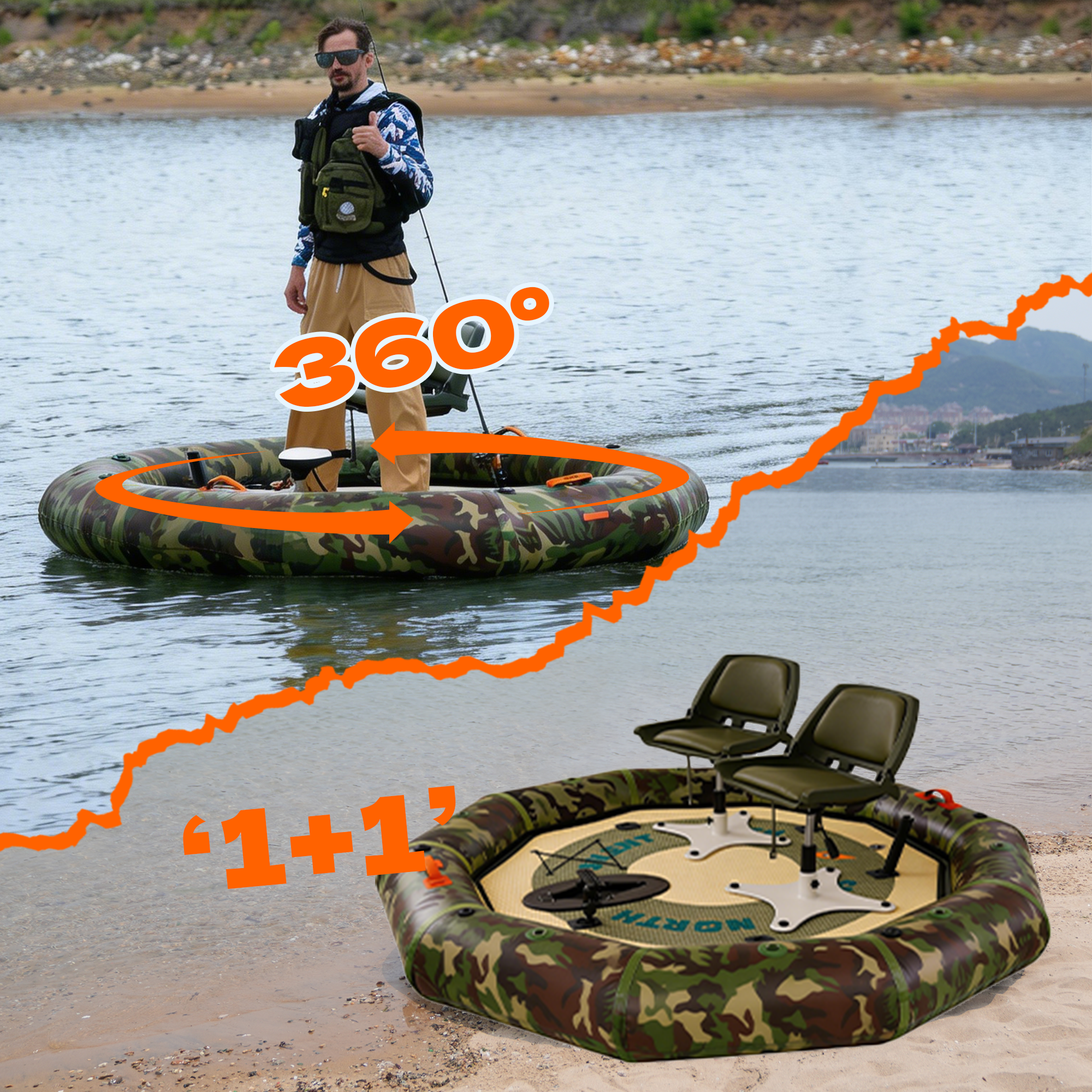 Portafish Ultra Inflatable Fishing Boat