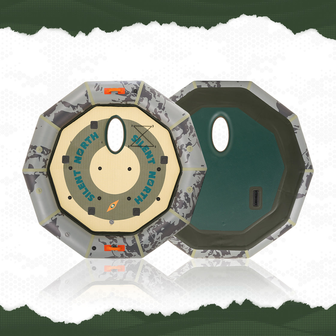 Portafish Ultra Polygon Electric Inflatable Fishing Boat – Stable, Portable & 360° Casting Platform