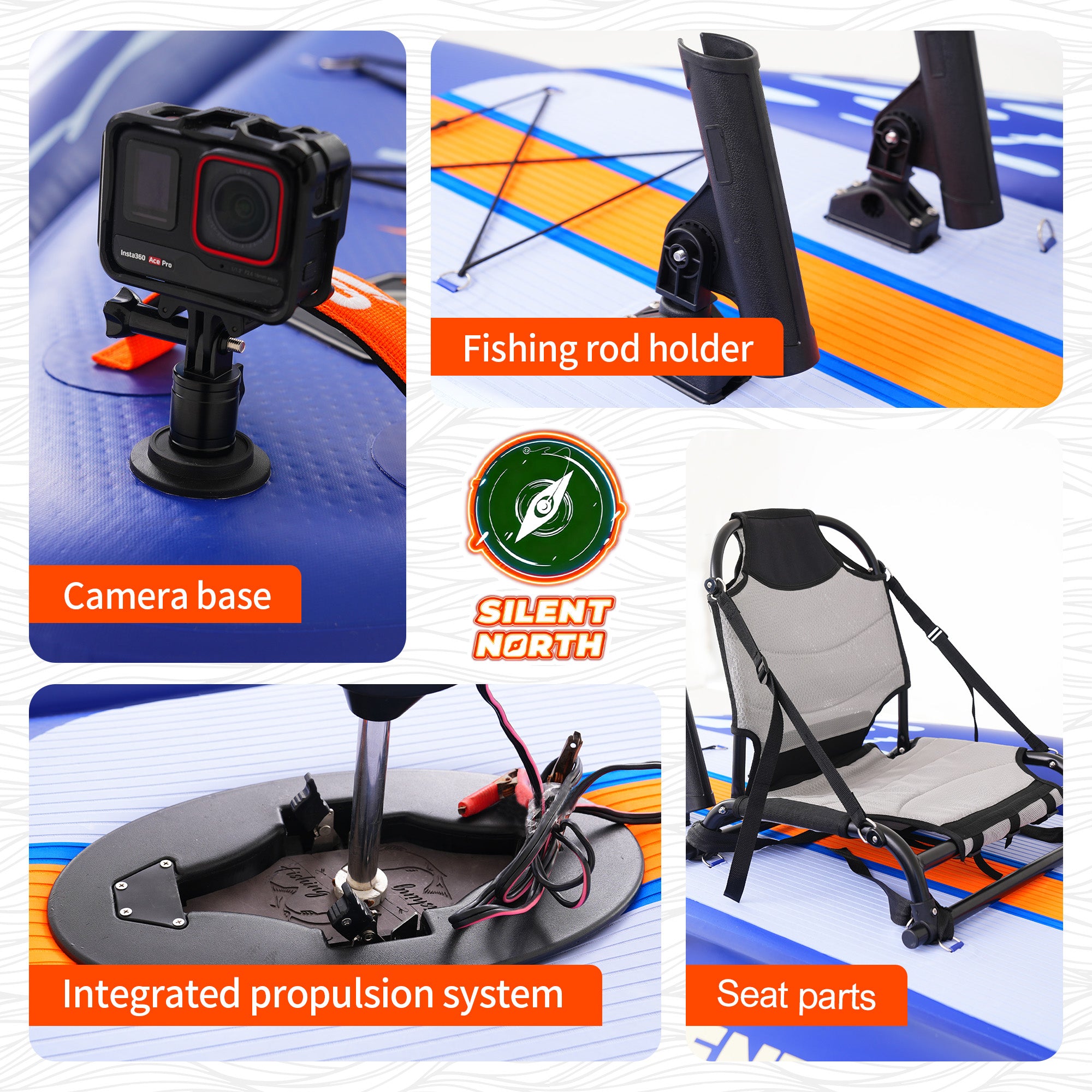 DualCast Plus Extra-Buoyant Inflatable Fishing Kayak